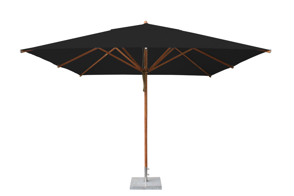 bambrella patio umbrella bl Levante 11' Market Umbrella; Black this offset umbrella is HangingCanvas Model:SST-S-702ULa MCS 5-Bolt Alloy Spider