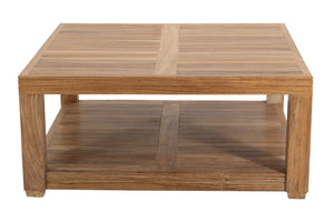 Chatsworth 36"x36" Teak Outdoor Coffee Table