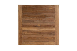 Venice 48"x48" Teak Outdoor Square Coffee Table