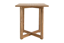 5 pc Chatsworth Teak Bar with 36" Square Bar Table. Sunbrella Cushion.