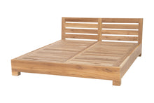Pacific Teak Outdoor Daybed. Sunbrella Cushion.