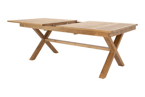 Newport 79"/102.5" Teak Outdoor Expansion Dining Table