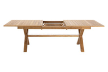 Newport 79"/102.5" Teak Outdoor Expansion Dining Table