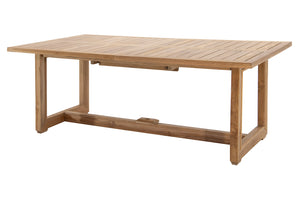 Chatsworth 79"/102.5" Teak Outdoor Expansion Dining Table