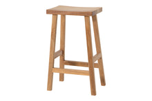 Set of 2 Pacific Teak Outdoor Barstool