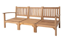 Huntington Teak Outdoor Sofa. Sunbrella Cushion