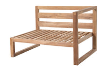 Venice Teak Outdoor Right Arm Chair. Sunbrella Cushion