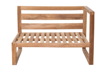 Venice Teak Outdoor Right Arm Chair. Sunbrella Cushion