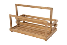 Teak Pool Storage Organizer