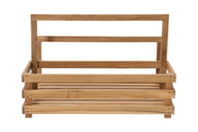 Teak Pool Storage Organizer