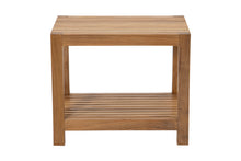 Montclair 18"x21" Teak Shower Stool