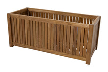 Teak Rectangular Planter Box