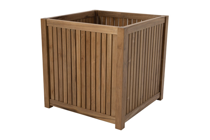 Teak Square Planter Box