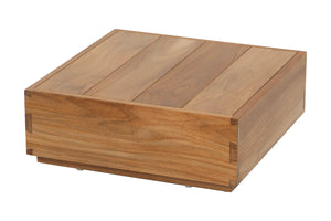7 pc 84" Pacific Teak Deep Seating Set with 72" Coffee Table. Sunbrella Cushion.