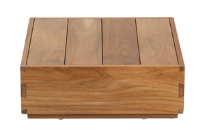 Pacific 22.5" Teak Outdoor End Table