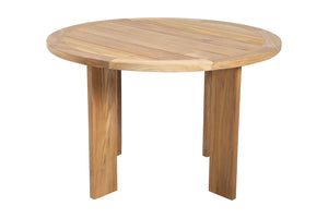 Pacific 48" Round Teak Outdoor Dining Table