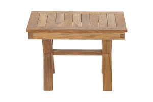 Newport 24" Teak Outdoor End Table