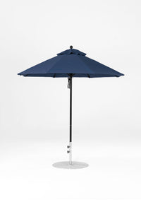 7.5' Monterey Crank Lift Fiberglass Market Umbrella- No Tilt