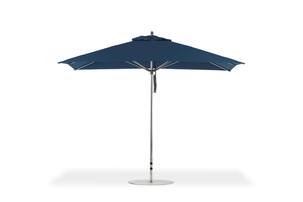 Frankford 883FM 8.5' x 11' G-Series Monterey Pulley Lift Giant Fiberglass Market Umbrella