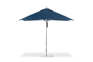 Frankford 883CAM 10' x 10'' G-Series Greenwich Pulley Lift Giant Aluminum Market Umbrella