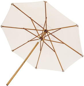 Royal Teak 10' Teak Outdoor Market Umbrella