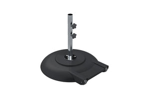 Frankford 100A Premium Aluminum Concrete Freestanding Umbrella Base with Wheels