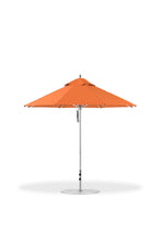 Frankford 854CAM 9' Greenwich Pulley Lift Aluminum Market Umbrella