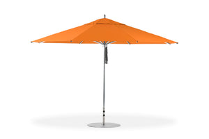 Frankford 880CAM 13' G-Series Greenwich Pulley Lift Giant Aluminum Market Umbrella