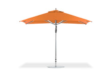 Frankford 882CAM 8.5' x 11'' G-Series Greenwich Pulley Lift Giant Aluminum Market Umbrella