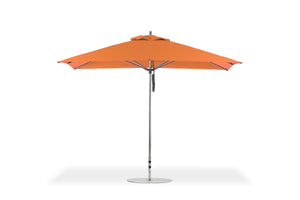 Frankford 883FM 8.5' x 11' G-Series Monterey Pulley Lift Giant Fiberglass Market Umbrella