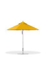 Frankford 854CAM 9' Greenwich Pulley Lift Aluminum Market Umbrella