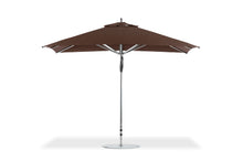 Frankford 882CAM 8.5' x 11'' G-Series Greenwich Pulley Lift Giant Aluminum Market Umbrella