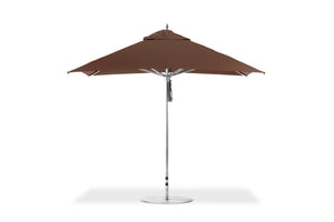 Frankford 883CAM 10' x 10'' G-Series Greenwich Pulley Lift Giant Aluminum Market Umbrella