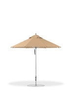 Frankford 854CAM 9' Greenwich Pulley Lift Aluminum Market Umbrella