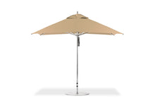 Frankford 883CAM 10' x 10'' G-Series Greenwich Pulley Lift Giant Aluminum Market Umbrella