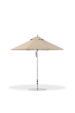 Frankford 854CAM 9' Greenwich Pulley Lift Aluminum Market Umbrella