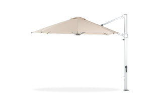 Frankford 880ARU-F 13' Aurora Fiberglass Crank Lift Cantilever Outdoor Market Umbrella