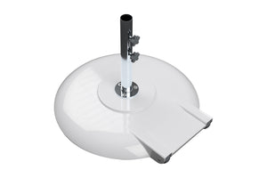 Frankford 150A/18ST2 Premium Aluminum Concrete Freestanding Umbrella Base with Wheels for G-Series Umbrella
