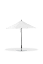 Frankford 854CAM 9' Greenwich Pulley Lift Aluminum Market Umbrella