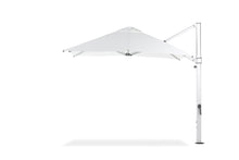 Frankford 877ARU 9' x 9' Aurora Aluminum Crank Lift Cantilever Outdoor Market Umbrella