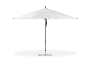 Frankford 880CAM 13' G-Series Greenwich Pulley Lift Giant Aluminum Market Umbrella
