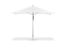 Frankford 882CAM 8.5' x 11'' G-Series Greenwich Pulley Lift Giant Aluminum Market Umbrella