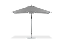 Frankford 882CAM 8.5' x 11'' G-Series Greenwich Pulley Lift Giant Aluminum Market Umbrella