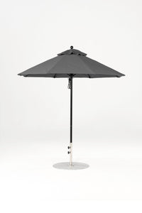 7.5' Monterey Crank Lift Fiberglass Market Umbrella- No Tilt