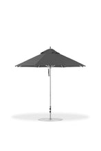 Frankford 854CAM 9' Greenwich Pulley Lift Aluminum Market Umbrella