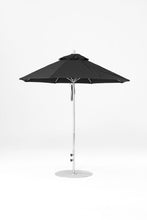 6.5'x6.5' Square Monterey Crank Lift Fiberglass Market Umbrella- No Tilt
