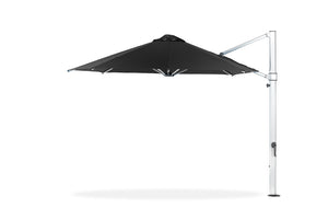 Frankford 880ARU-F 13' Aurora Fiberglass Crank Lift Cantilever Outdoor Market Umbrella