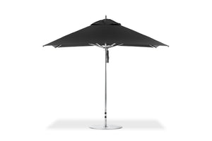 Frankford 883CAM 10' x 10'' G-Series Greenwich Pulley Lift Giant Aluminum Market Umbrella
