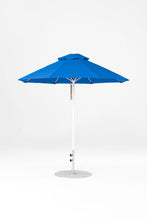 6.5'x6.5' Square Monterey Pulley Lift Fiberglass Market Umbrella