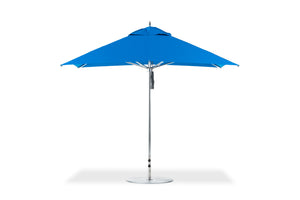 Frankford 883CAM 10' x 10'' G-Series Greenwich Pulley Lift Giant Aluminum Market Umbrella